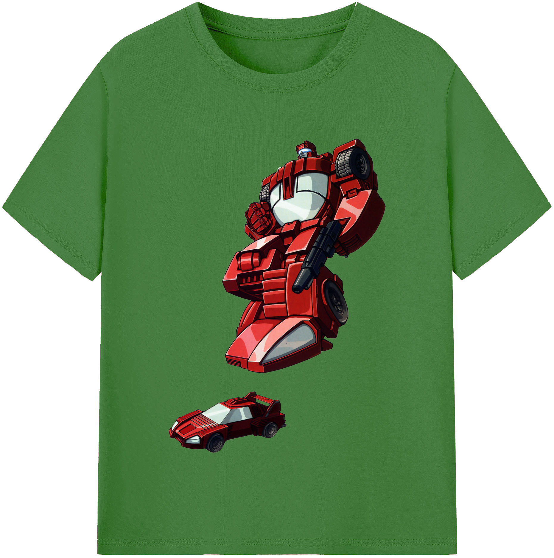 （画像用）  レディースカジュアルプリントTシャツ（綿100％）